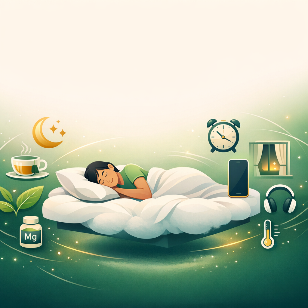 10 tips para dormir mejor: hábitos simples + entorno + apoyos naturales