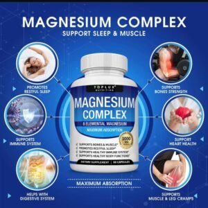 Magnesium Complex (MG Complex) – 8 tipos de magnesio para sueño, músculos y bienestar diario