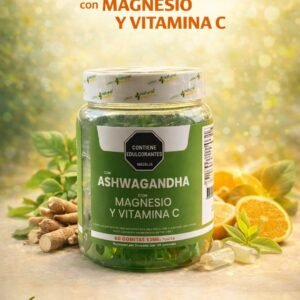 Gomitas Adulto con Ashwagandha + Magnesio y Vitamina C (60 gomitas / 150 g)