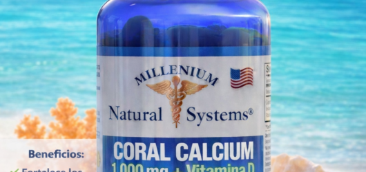 Coral Calcium 1000 mg + Vitamina D (Calcio 350 mg) — Natural Systems | 60 Softgel